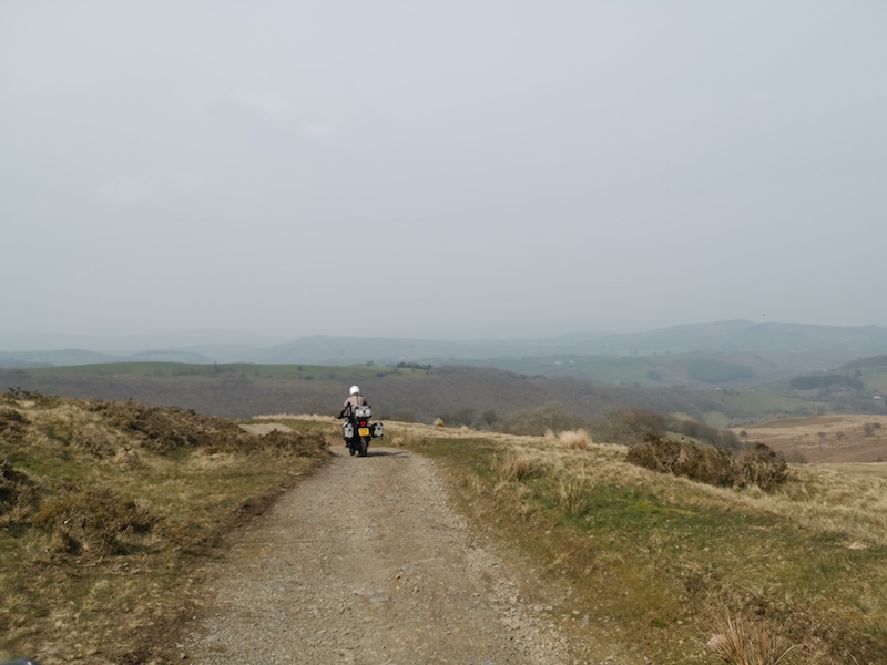 Wales motorcycle route