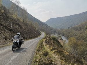 Wales motorcycle route