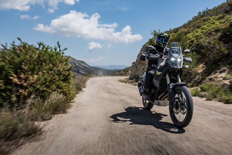 Yamaha Tenere 700 on the road
