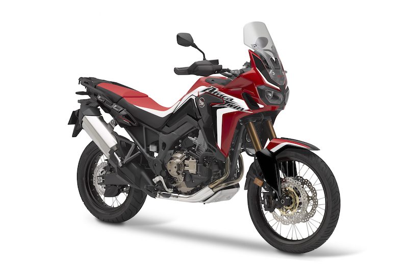 Studio shot of Honda Africa Twin