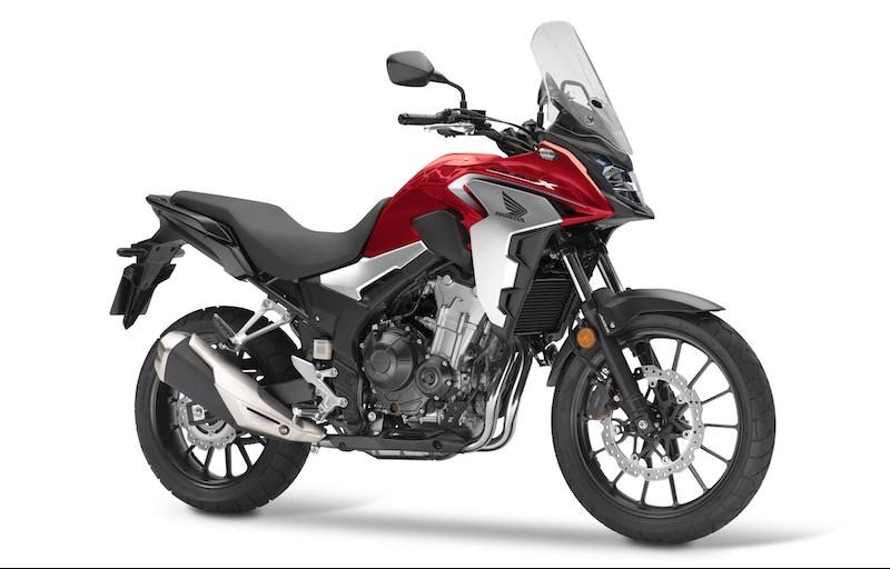 Studio shot of Honda CB500x