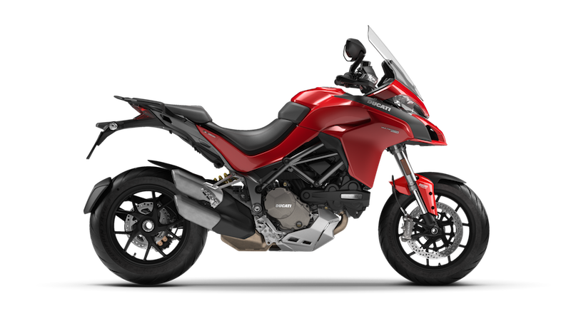 Studio shot of the Multistrada 1260