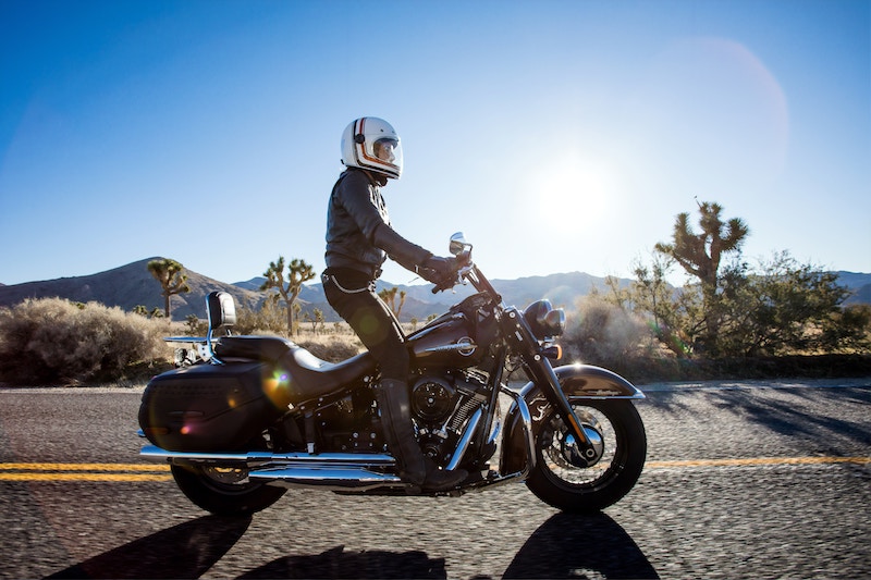 motorcycle the American West