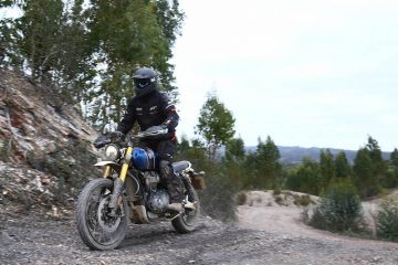 scrambler adventure bike