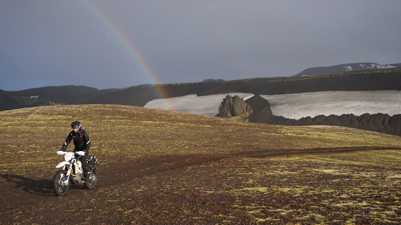 motorcycle trails in Iceland