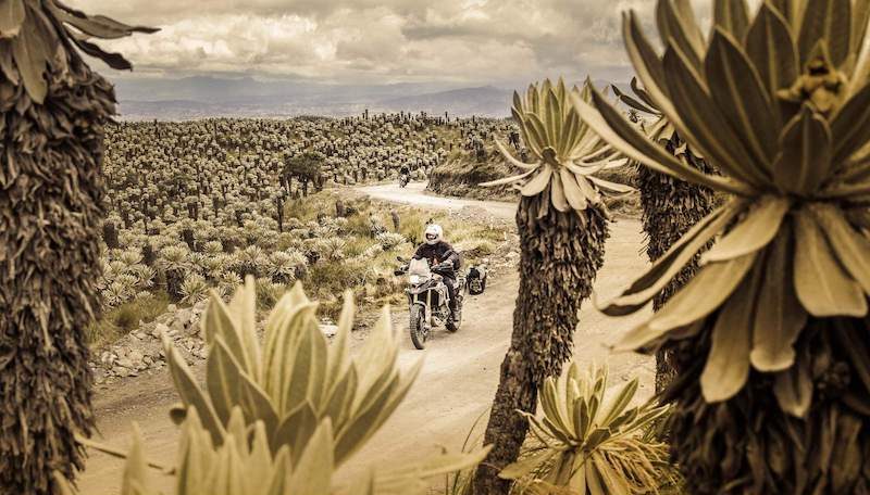 Motorcycle tour of Ecuador