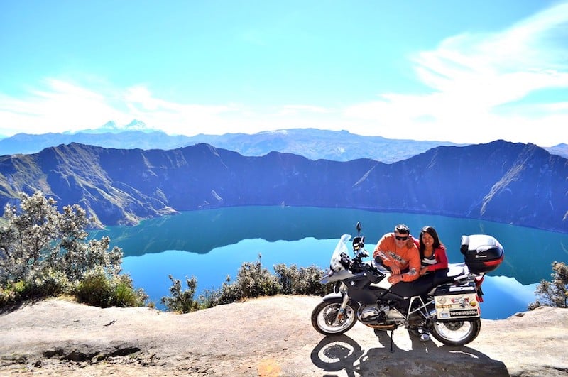 Motorcycle tour of Ecuador