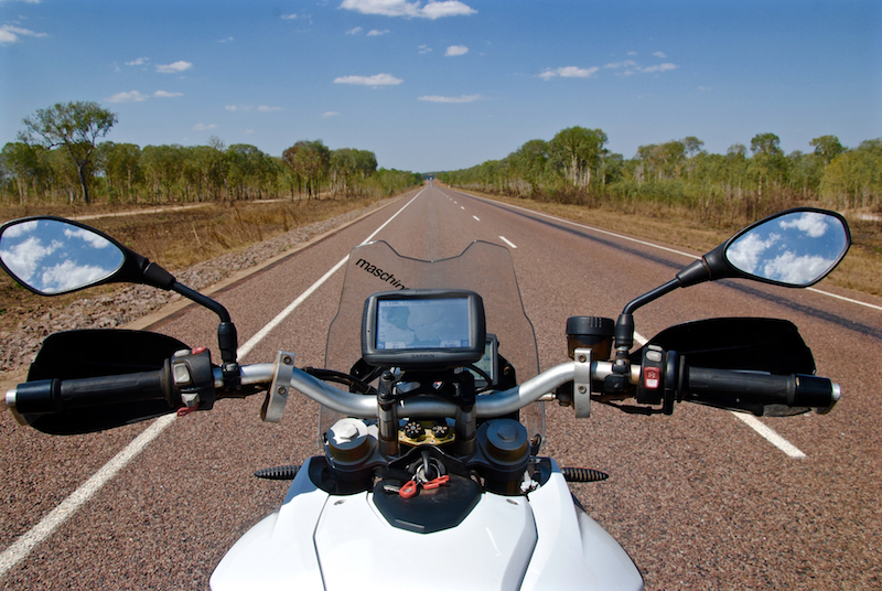 Motorcycle touring in Australia