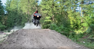 Watch: Amazing footage of Honda Goldwings ridden off road like dirt bikes