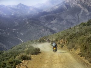 Motorcycle journey in Africa