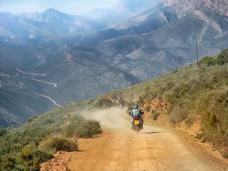 A spectacular motorcycle journey through Africa.