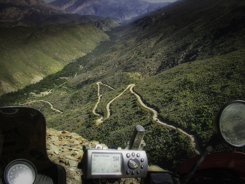 Motorcycle journey in Africa