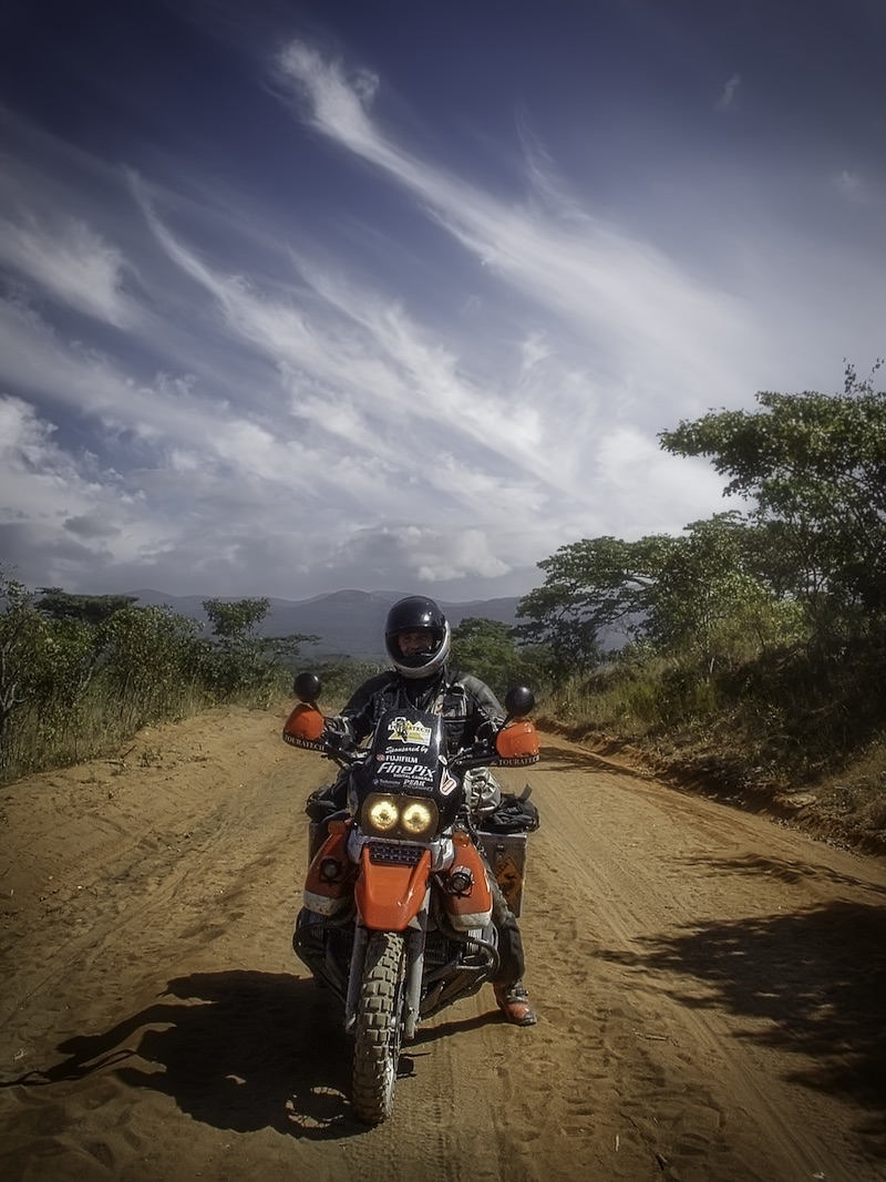 Motorcycle journey in Africa