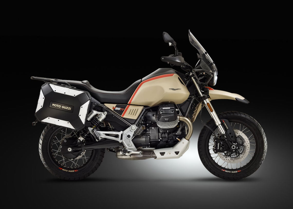 Moto Guzzi V85 Tt Classic Travel Enduro Youtube