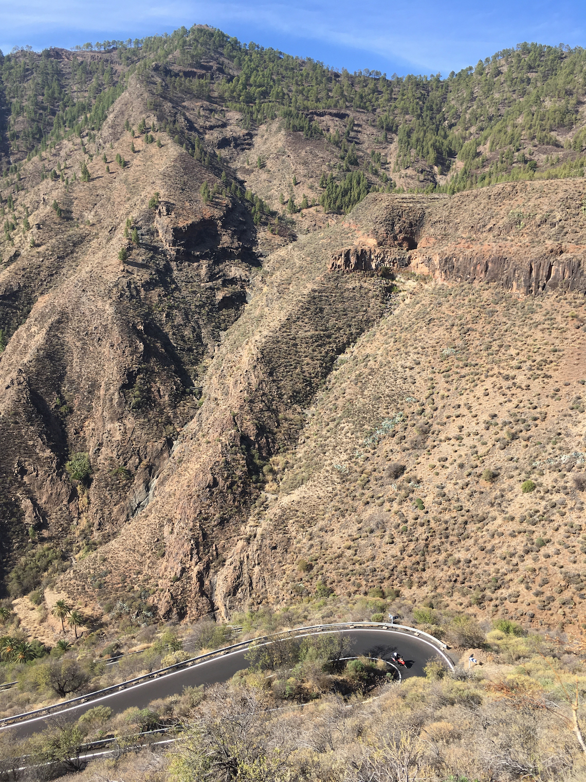 Motorcycle trip to Gran Canaria