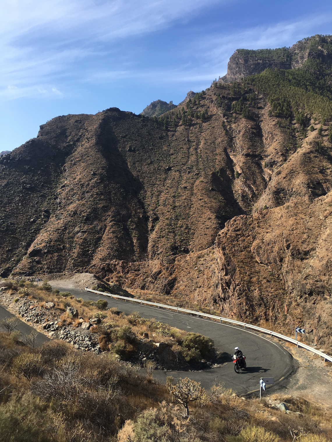 Motorcycle trip to Gran Canaria
