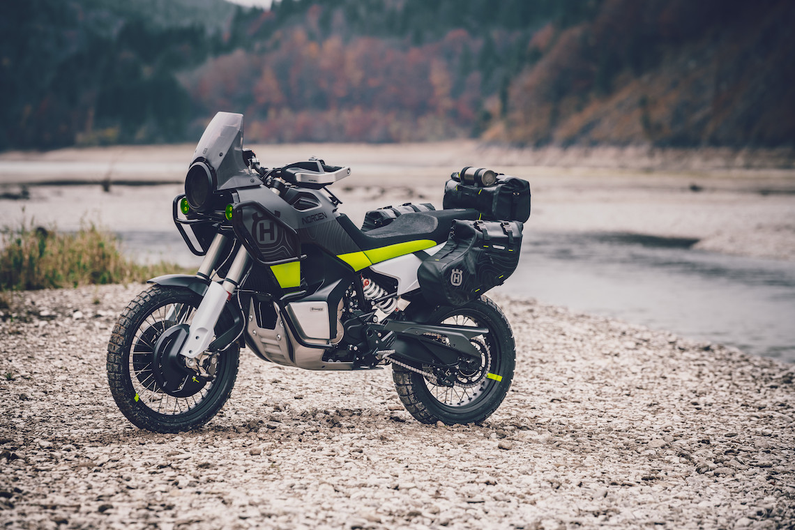 Watch: Husqvarna Norden 901 prototype riding footage released for the first time
