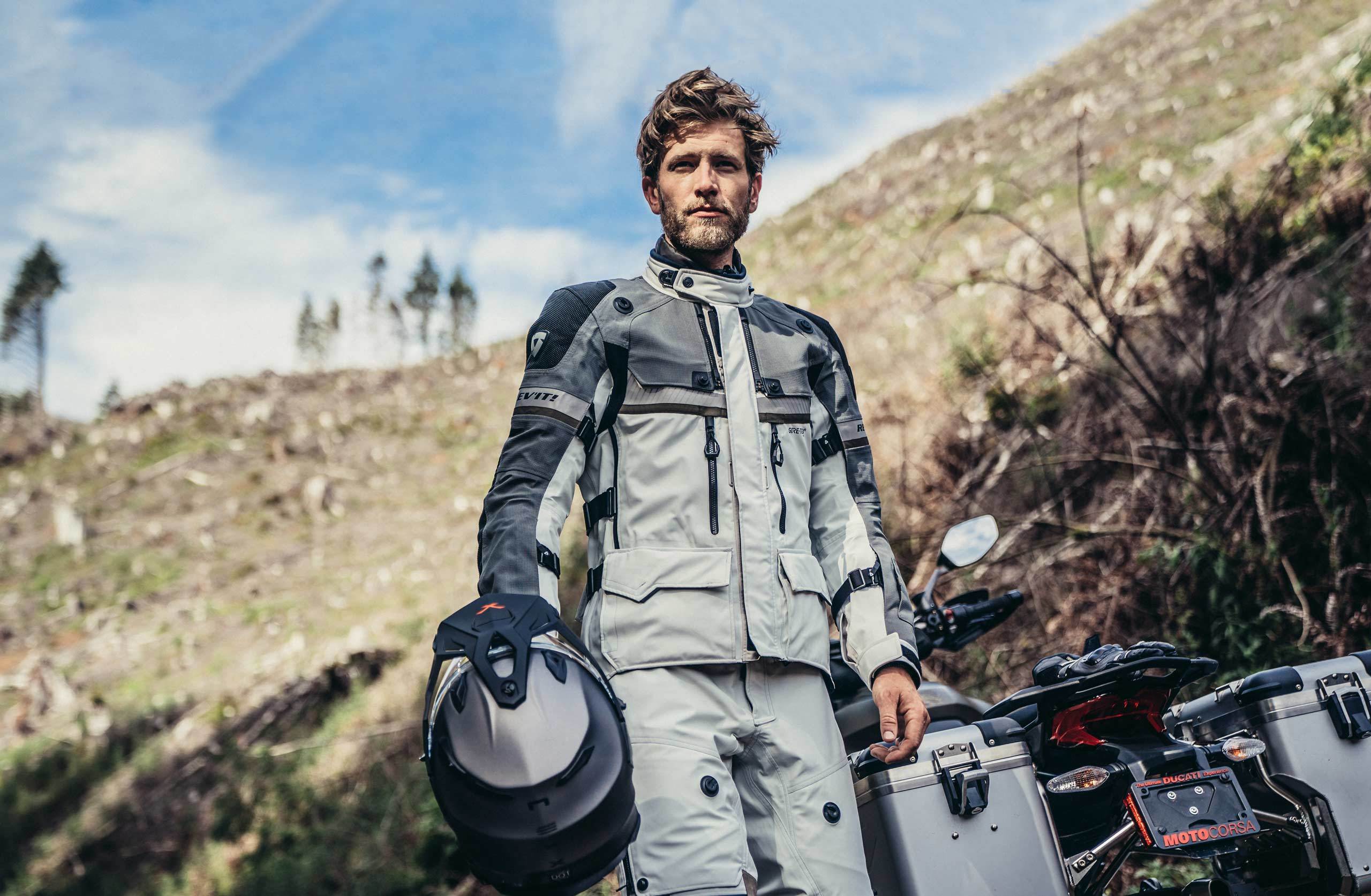 REV'IT!'s top-of-the-range adventure suit: the Dominator GTX ...