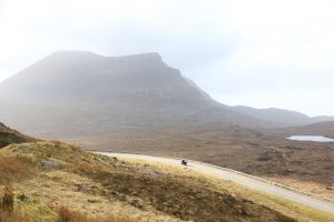 A two-day motorcycle route through the north-west of Scotland
