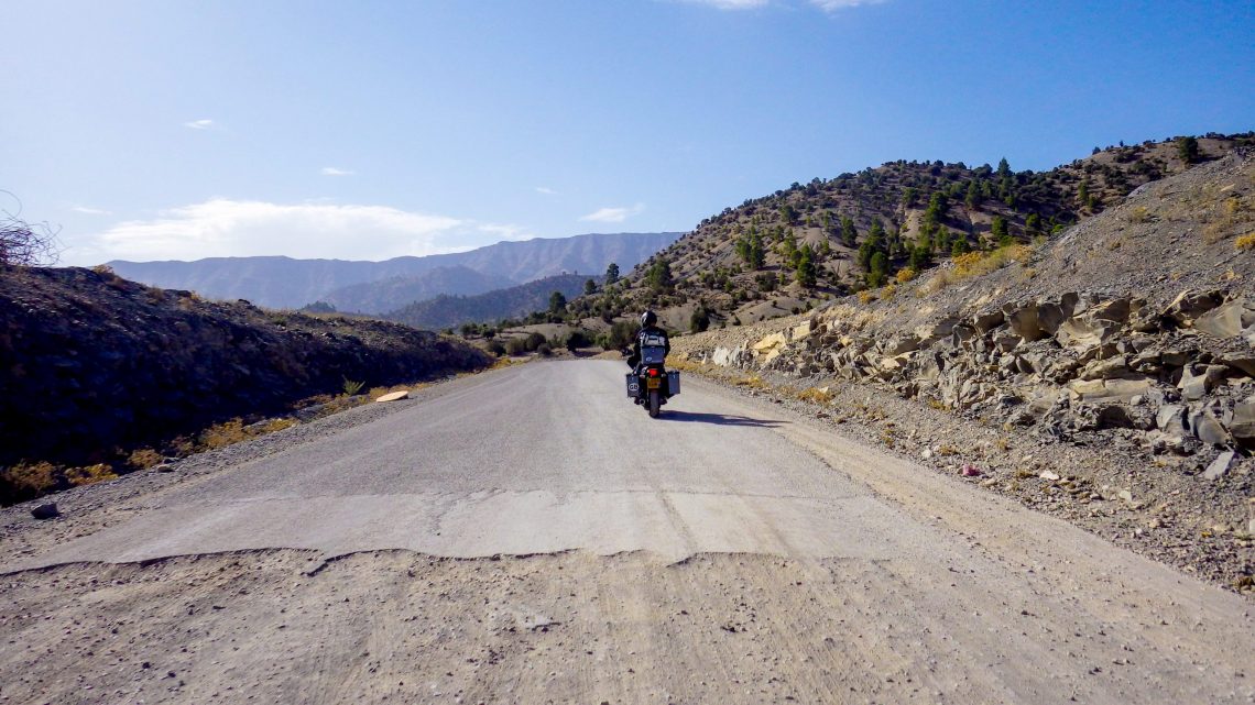 motorcycling in morocco