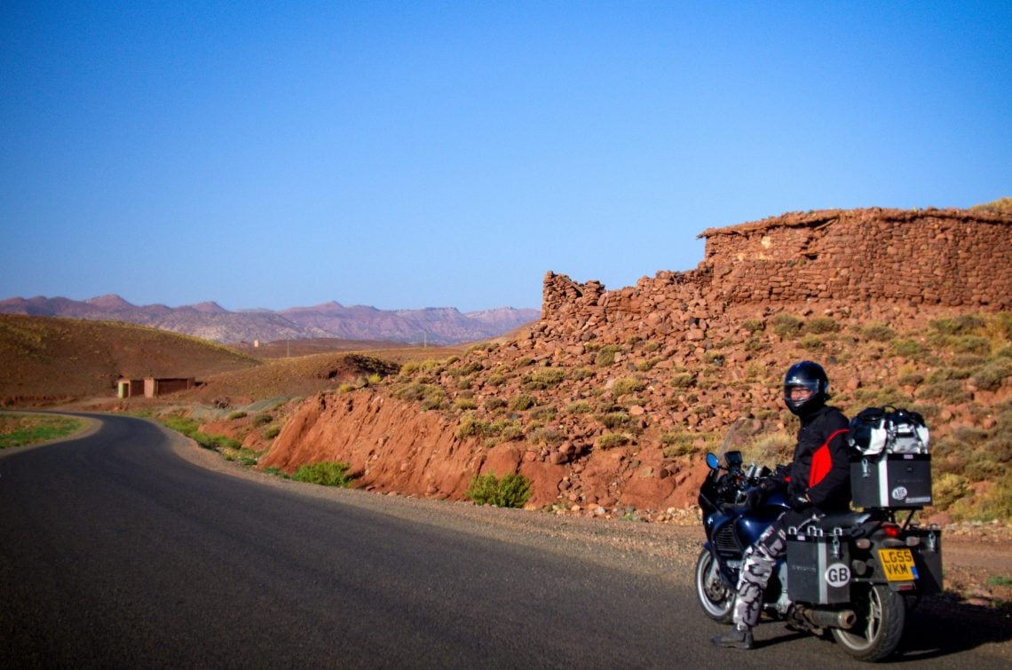 motorcycling in morocco