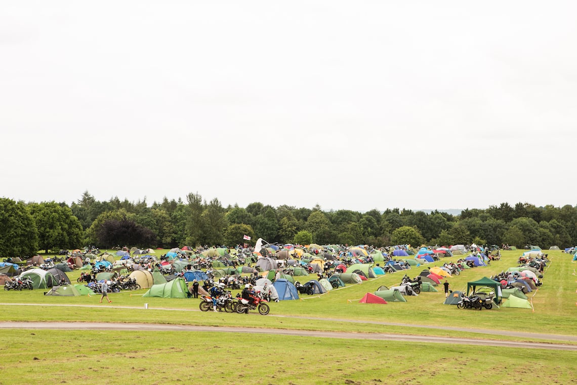 Motorcycle camping at the Adventure Bike Rider Festival 2019