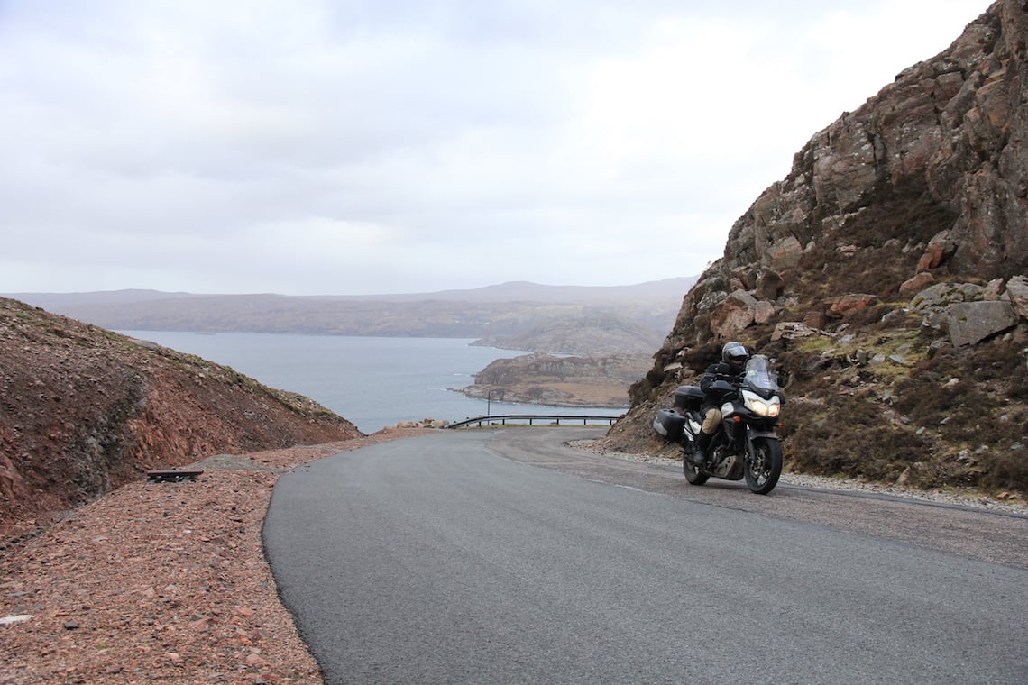 motorcycle route in scotland