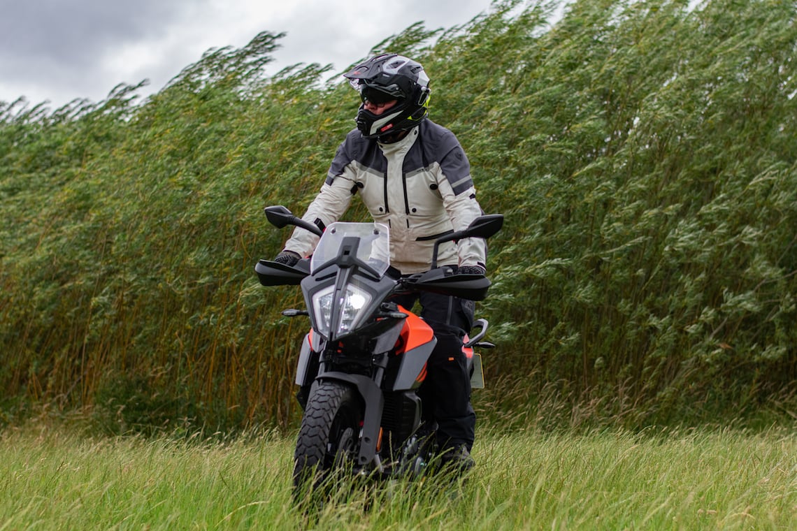 Riding off-road