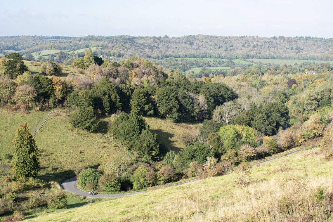 motorcycle route south downs