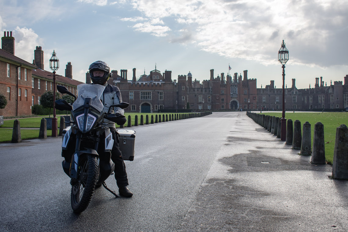 hampton court palace motorcycle