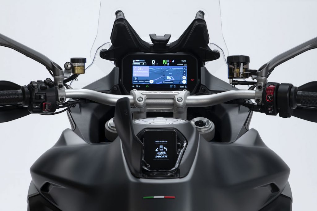 multistrada v4 tft