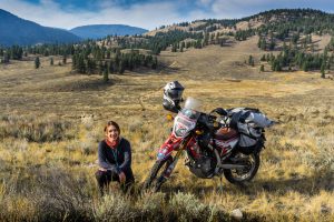 Meet Steph Jeavons: The first woman to ride a motorcycle on all seven continents