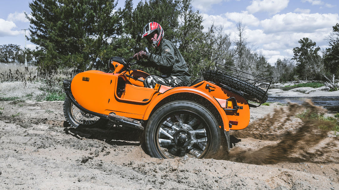 Ural releases right hand drive sidecar with two wheel drive