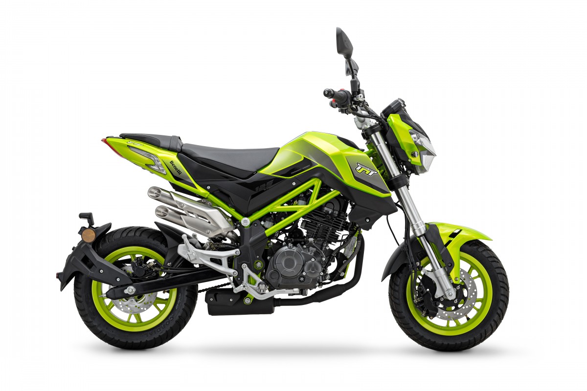 Benelli TNT 125 green