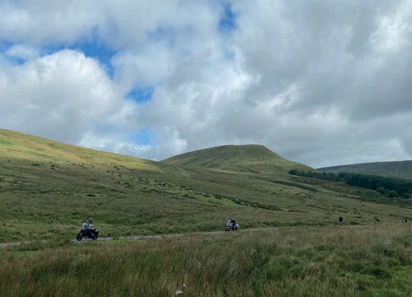 ticking off the mountain roads