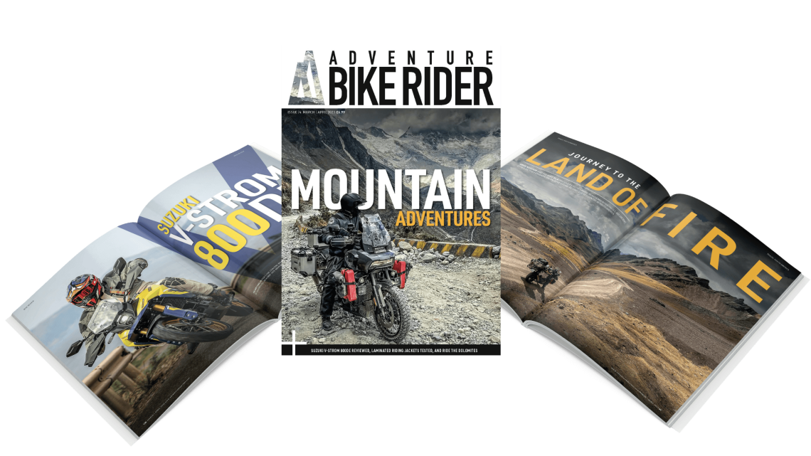 Issue 74 of Adventure Bike Rider magazine