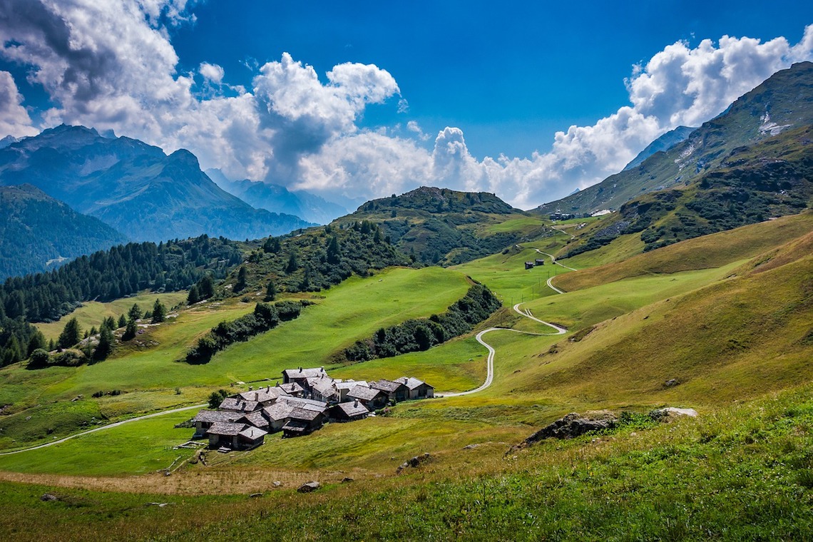 Engadin Valley Switzerland