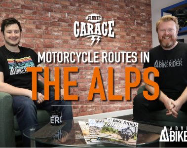 Motorcycle routes in the Alps: ABR Garage Ep 5