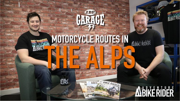 Motorcycle routes in the Alps: ABR Garage Ep 5