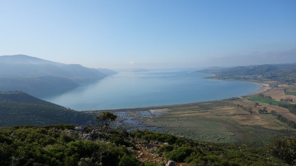 Ancient harbour below Kastelli