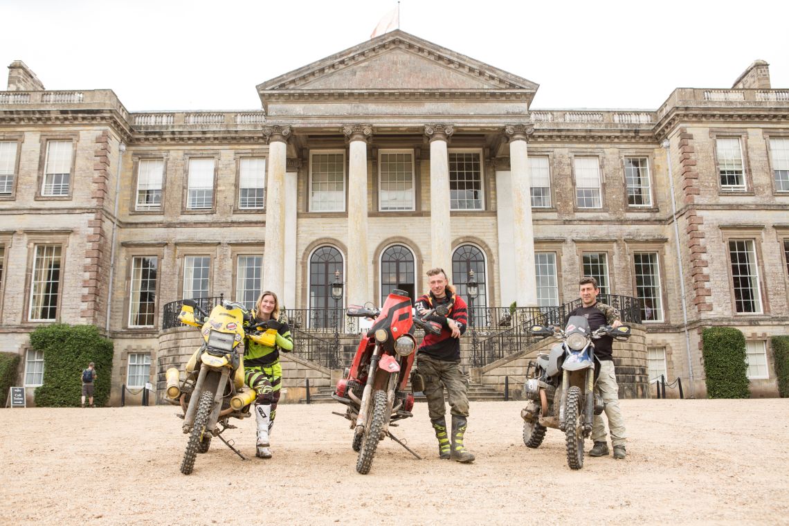 Bikes-and-a-stately-home