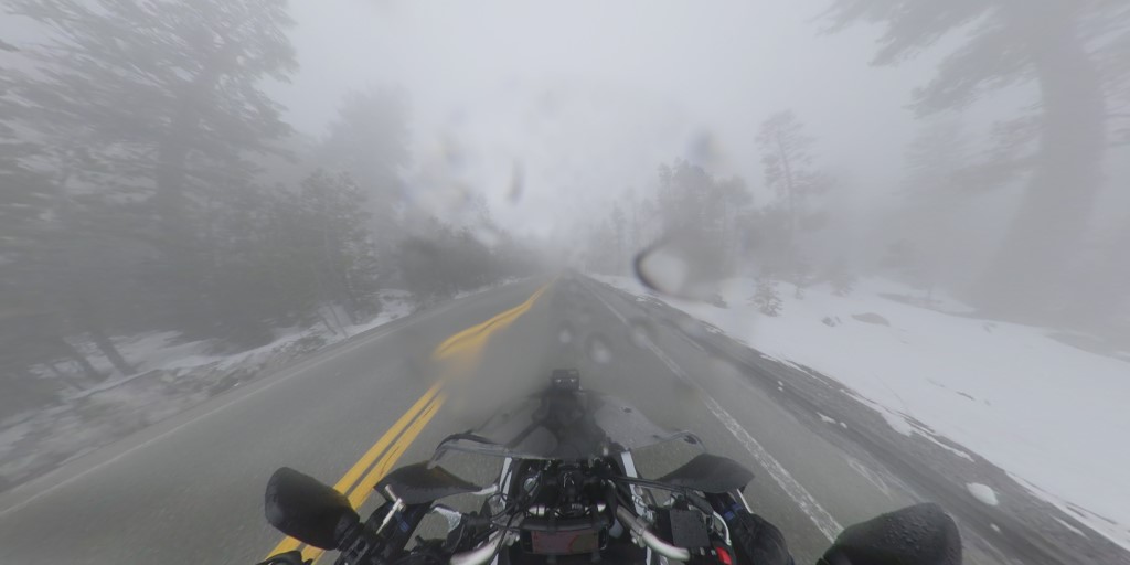 Carson Pass fog