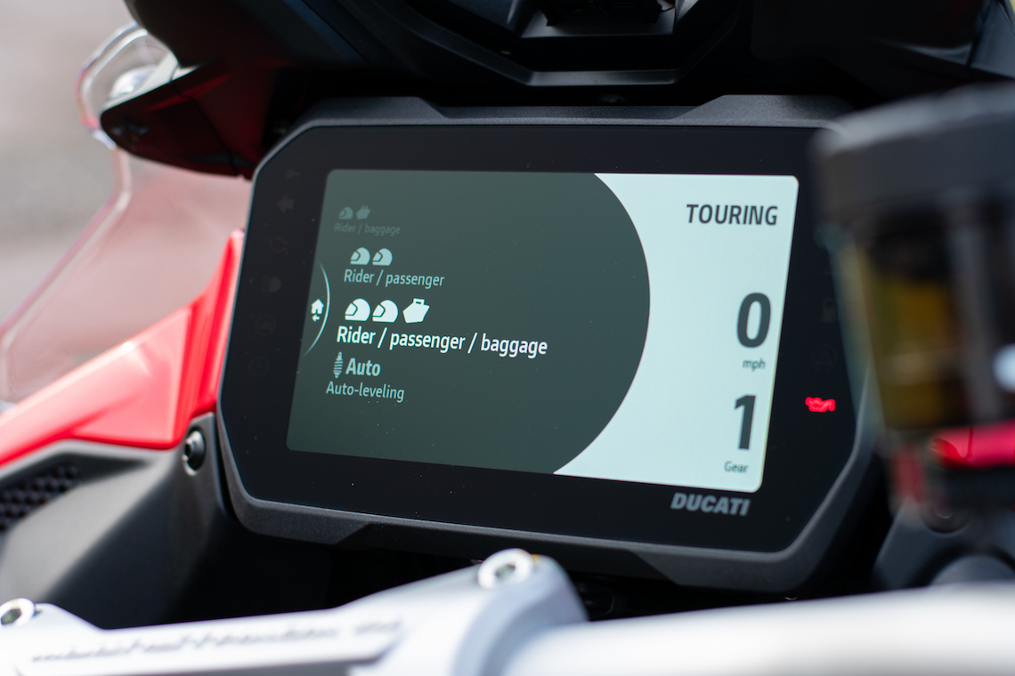 multistrada v4 s TFT