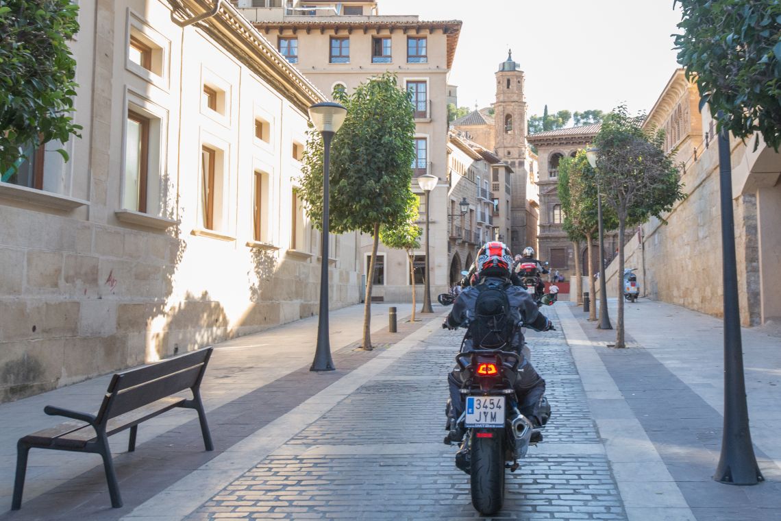 Exploring cobbled streets