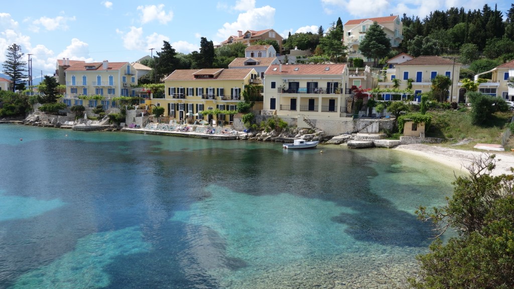 Fiskardo in northern Kefalonia is the only town spared damage from 1953 earthquake
