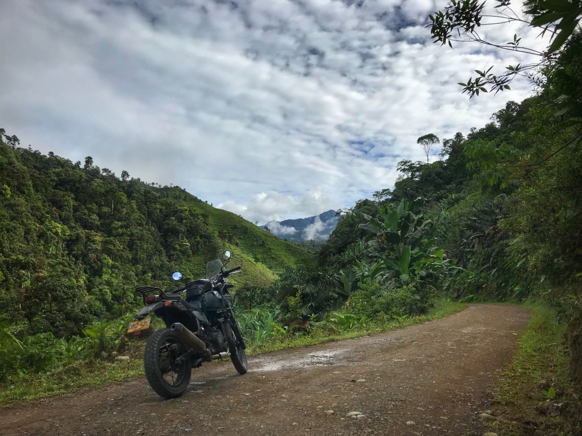 Heading into the mountains