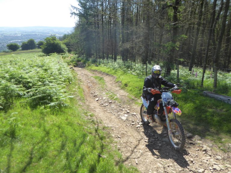 Julian-heads-up-into-the-Welsh-mountains