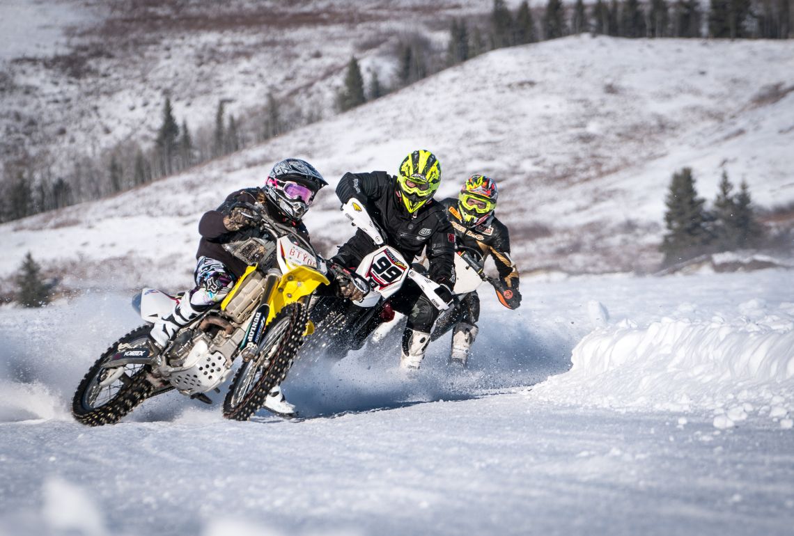 Not all motorcycling has to stop