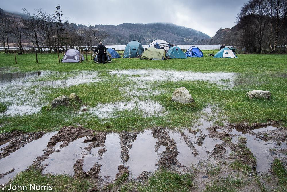 Prime camping conditions