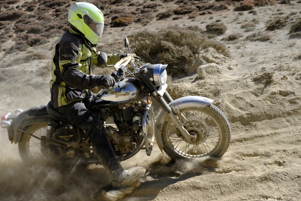 Ramu fights the dust